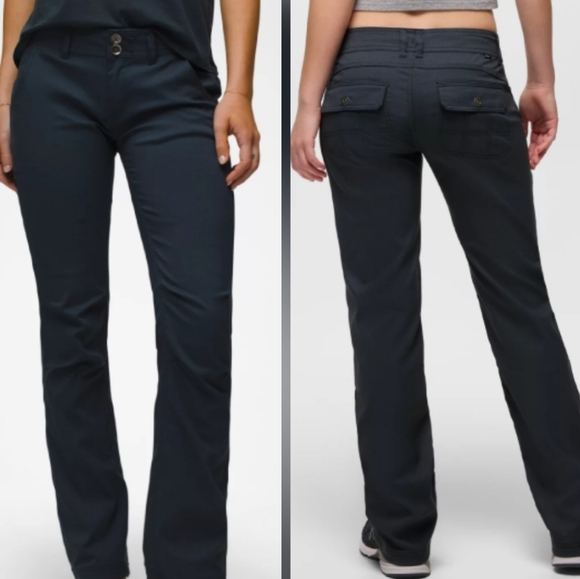 Prana Halle Pants Outdoor Hiking Roll Up - Picture 1 of 10